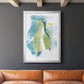 Jubilee Jugs III - Modern Framed Canvas Print