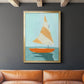 Small Sail I - Modern Framed Canvas Print