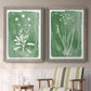 Green Botanical I - Premium Framed Canvas 2 Piece Set - Ready to Hang