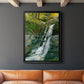 Kent Falls - Modern Framed Canvas Print