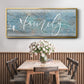 Family First - Floater Framed Canvas Print