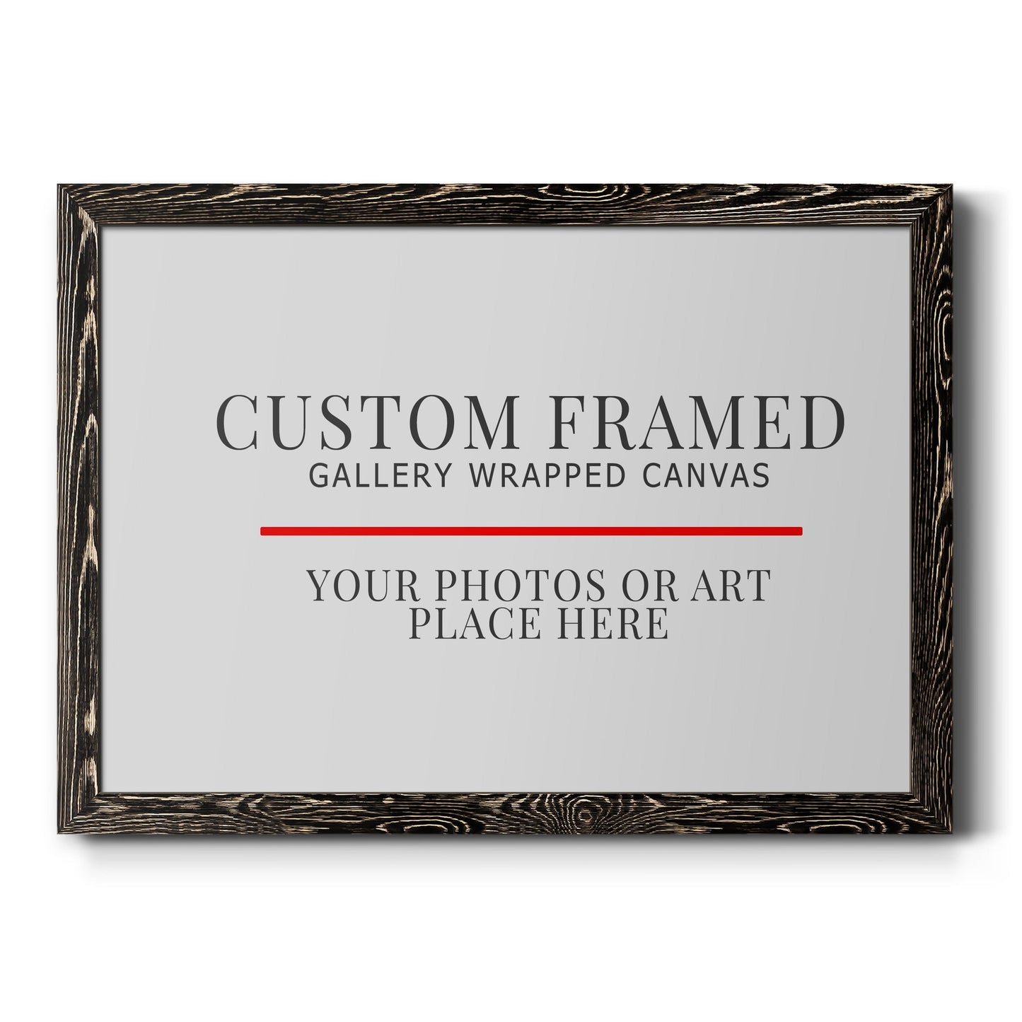 Custom Rustic Frames - Gallery Wrapped Canvas or Prints