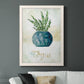 Potted Thyme - Barnwood Framed Canvas Print