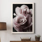 Rose Noir II - Barnwood Framed Canvas Print