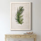 Palm Botanical II - Barnwood Framed Canvas Print