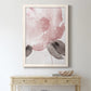 Blush Bloom I - Barnwood Framed Canvas Print