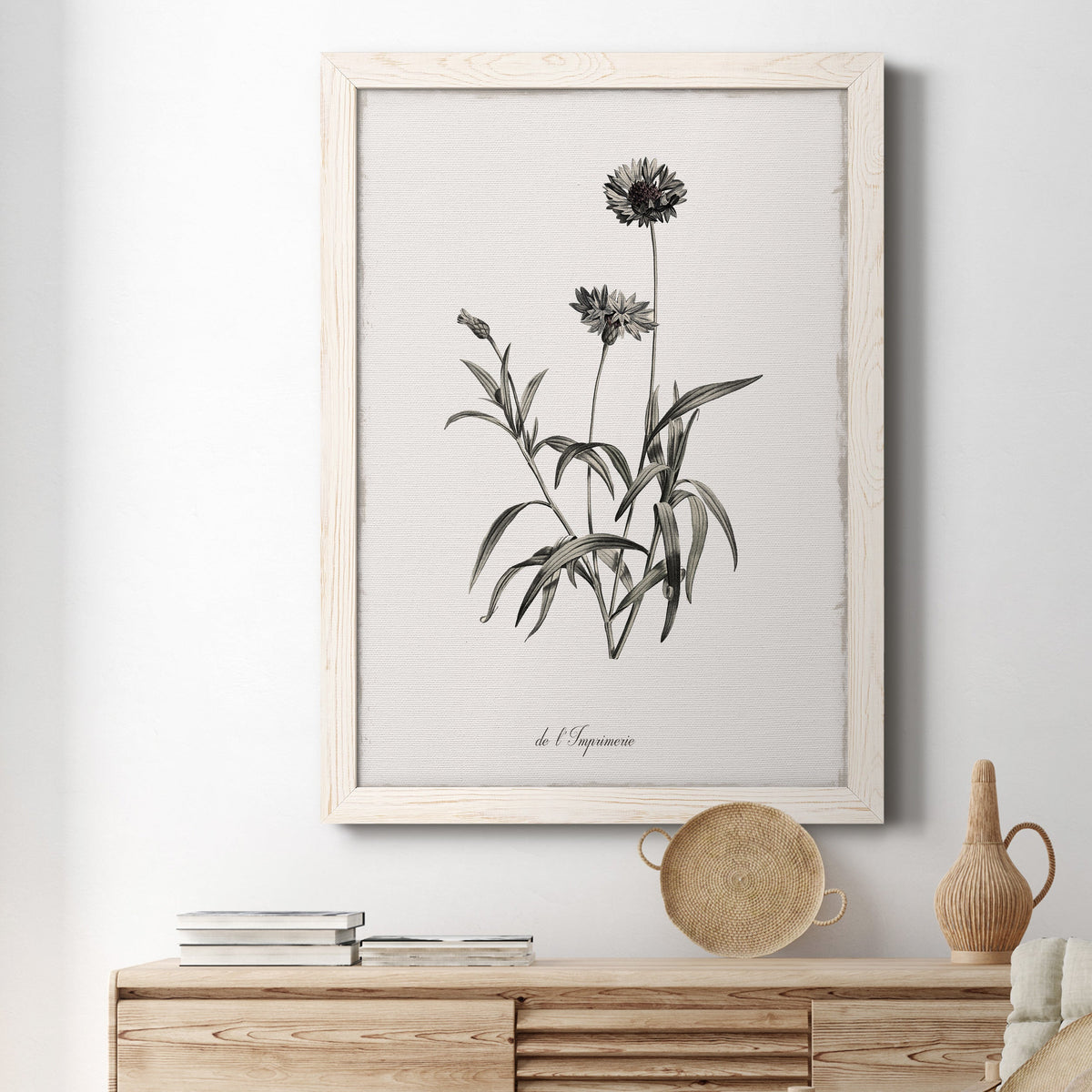 Sketchbook Imperial - Barnwood Framed Canvas Print