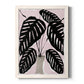 Potted Plant I - Barnwood Framed Canvas Print