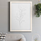 Botanical Gesture VI - Barnwood Framed Canvas Print