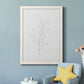 Botanical Gesture VI - Barnwood Framed Canvas Print