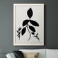 Silhouette Garden I - Barnwood Framed Canvas Print