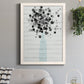 Bouquet of Black & White - Barnwood Framed Canvas Print