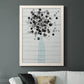 Bouquet of Black & White - Barnwood Framed Canvas Print