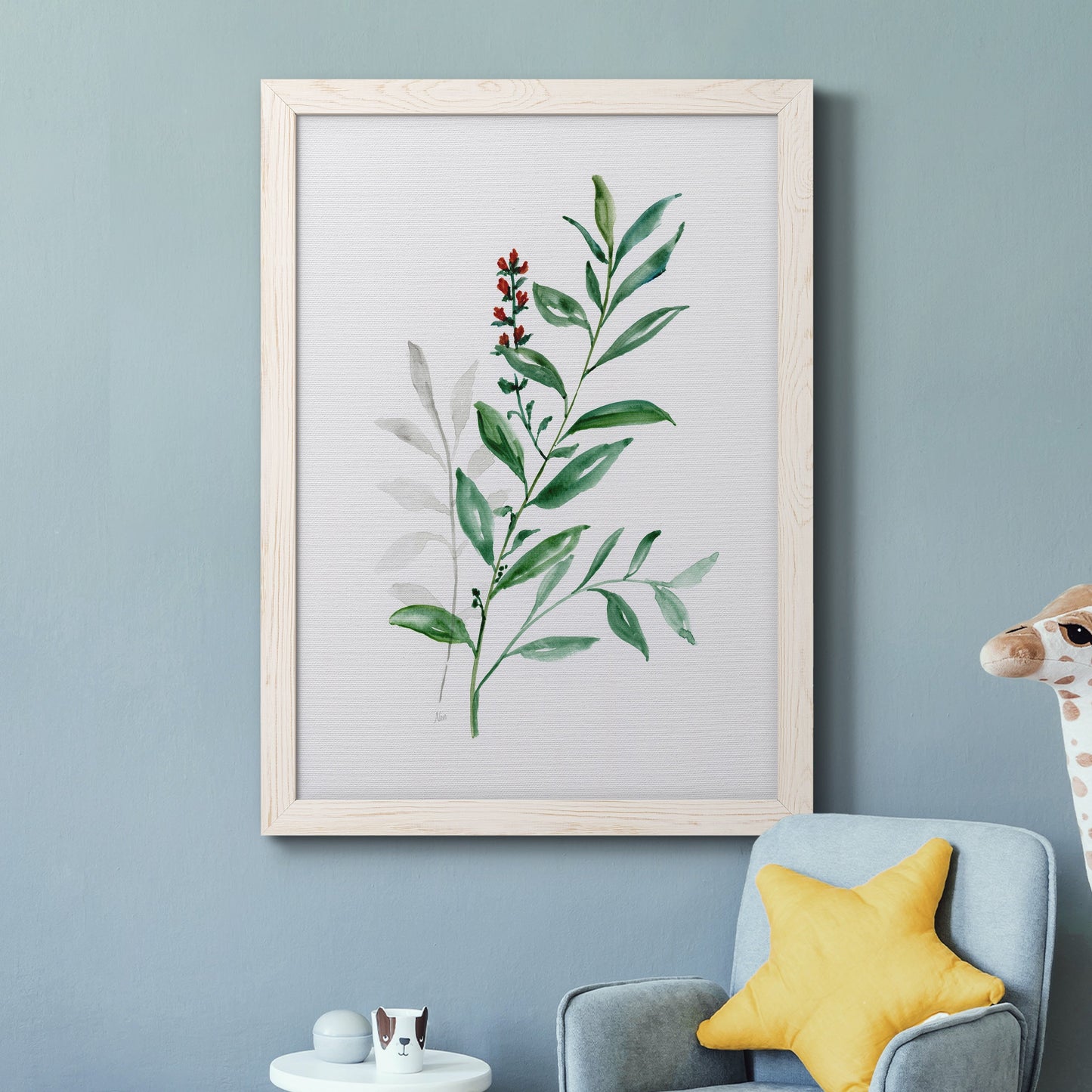 Freshly Picked III - Barnwood Framed Canvas Print