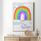 You Are My Rainbow - Barnwood Framed Canvas Print