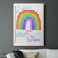 You Are My Rainbow - Barnwood Framed Canvas Print
