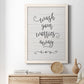 Wash Worries - Barnwood Framed Canvas Print