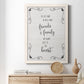 Six Feet - Barnwood Framed Canvas Print