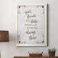 Always There - Barnwood Framed Canvas Print