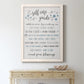 Guide to Self Care - Barnwood Framed Canvas Print