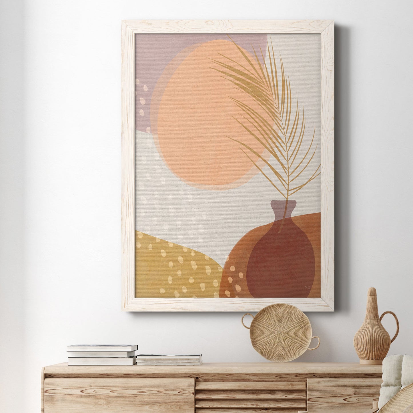 Sedona Sunset - Barnwood Framed Canvas Print