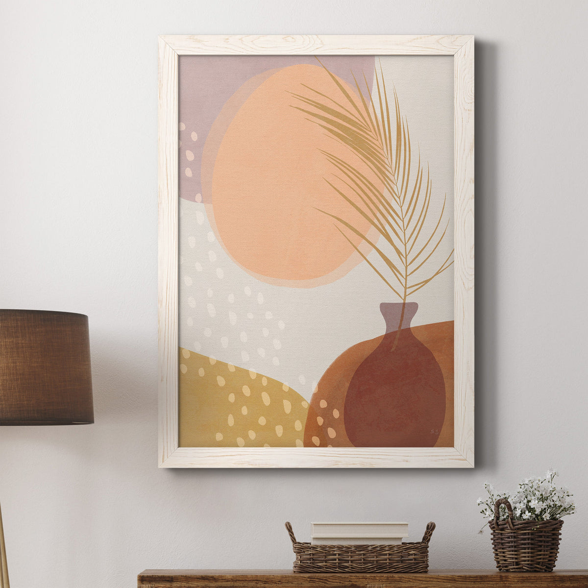 Sedona Sunset - Barnwood Framed Canvas Print