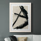 Lines Crossed I - Barnwood Framed Canvas Print