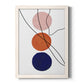 Millenium Geo Abstract - Barnwood Framed Canvas Print