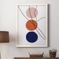 Millenium Geo Abstract - Barnwood Framed Canvas Print