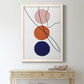Millenium Geo Abstract - Barnwood Framed Canvas Print