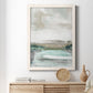 Summer Teal I - Barnwood Framed Canvas Print