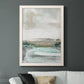 Summer Teal I - Barnwood Framed Canvas Print