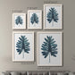 Size comparison chart for a set of two white barnwood framed canvas prints.