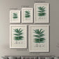 Size comparison chart for a set of two white barnwood framed canvas prints.