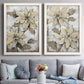 Poinsettia Study I - Barnwood Framed Canvas Set