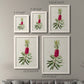 Size comparison chart for a set of two white barnwood framed canvas prints.