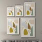 Size comparison chart for a set of two white barnwood framed canvas prints.