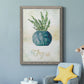 Potted Thyme - Barnwood Framed Canvas Print