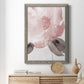 Blush Bloom I - Barnwood Framed Canvas Print