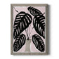 Potted Plant I - Barnwood Framed Canvas Print