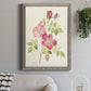 Dusty Rose I - Barnwood Framed Canvas Print