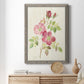 Dusty Rose I - Barnwood Framed Canvas Print