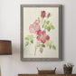 Dusty Rose I - Barnwood Framed Canvas Print
