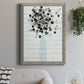 Bouquet of Black & White - Barnwood Framed Canvas Print