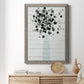 Bouquet of Black & White - Barnwood Framed Canvas Print