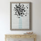 Bouquet of Black & White - Barnwood Framed Canvas Print