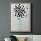 Bouquet of Black & White - Barnwood Framed Canvas Print