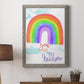 You Are My Rainbow - Barnwood Framed Canvas Print