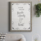 Six Feet - Barnwood Framed Canvas Print