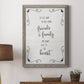 Six Feet - Barnwood Framed Canvas Print